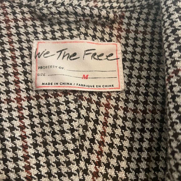 Free People Coat WE THE FREE Liberty Duster Coat Relaxed Fit, Size M never worn - Picture 2 of 3